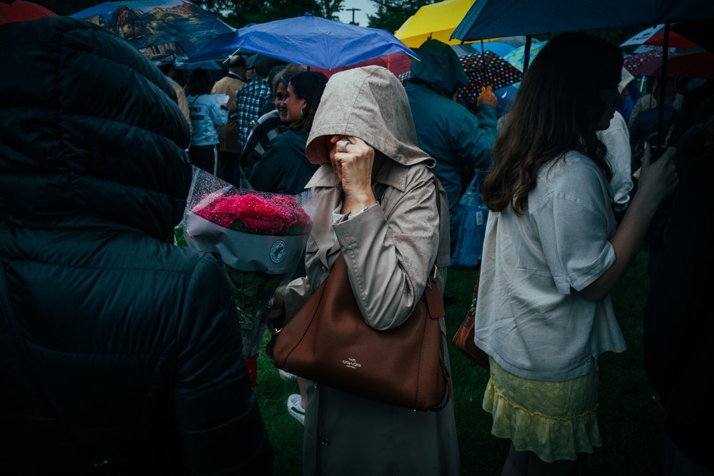 Bouquet for the Rain, award-winning photograph